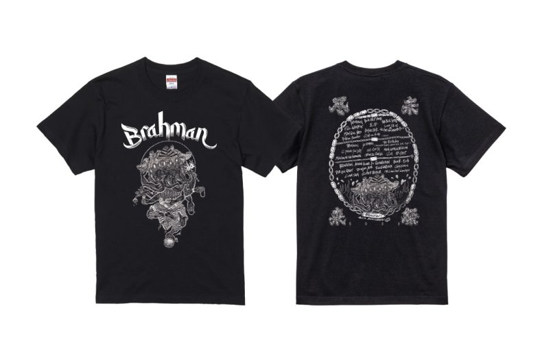 BRAHMAN 尽未来祭 T-SHIRTS C / BLACK