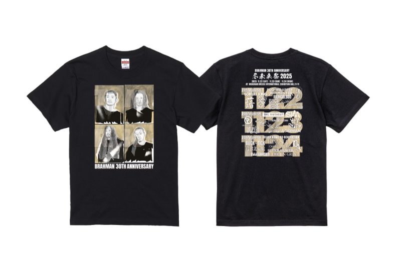 BRAHMAN 尽未来祭 T-SHIRTS B / BLACK