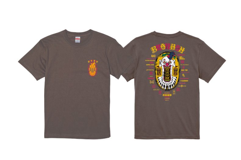 BRAHMAN 尽未来祭 T-SHIRTS G / CHARCOAL