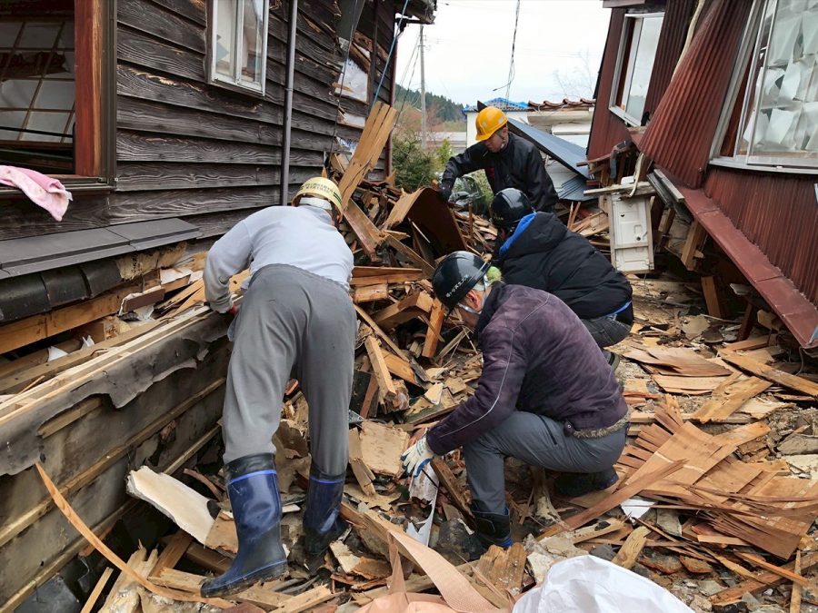 復興支援をともにする仲間達<br><span style="font-size:0.7em">– SAVE THE HIROSHIMA –</span>